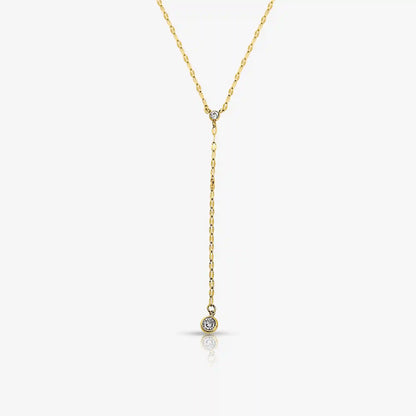 Falling Star Lariat Necklace