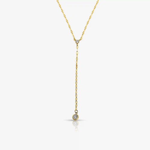 Falling Star Lariat Necklace
