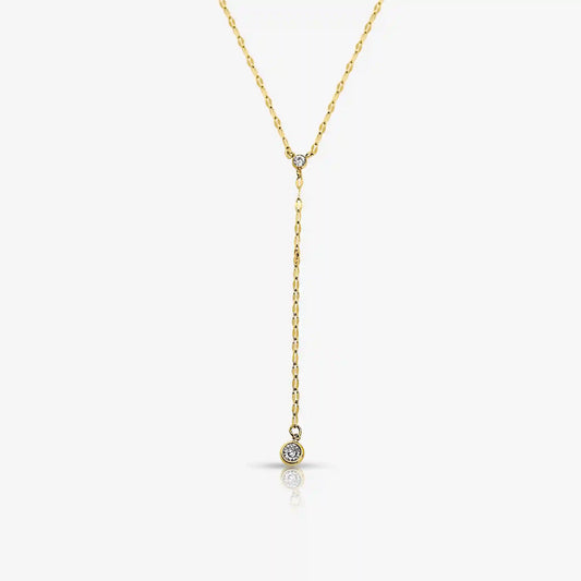 Falling Star Lariat Necklace