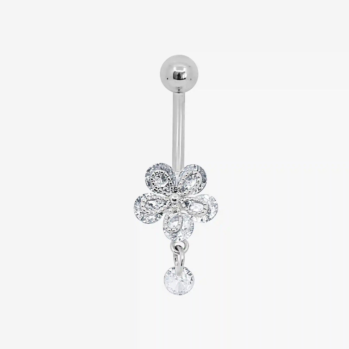 Flower Kiss Belly Ring