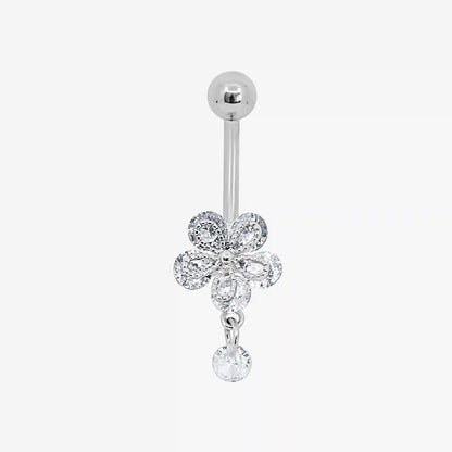 Flower Kiss Belly Ring