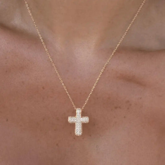 Forever Blessed Cross Necklace