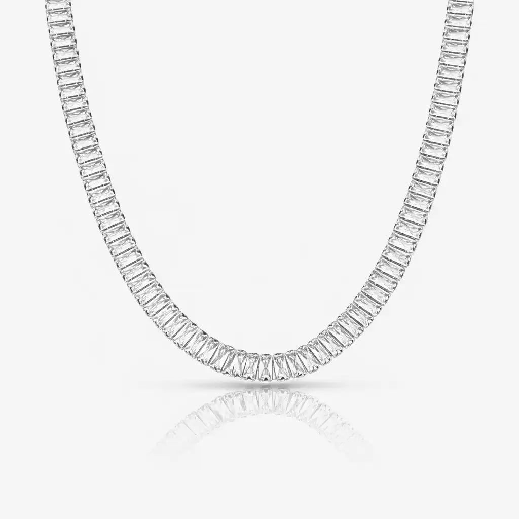 Frost Beam Tennis Choker Necklace
