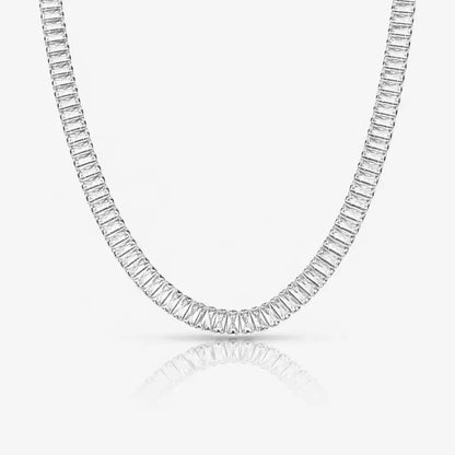 Frost Beam Tennis Choker Necklace