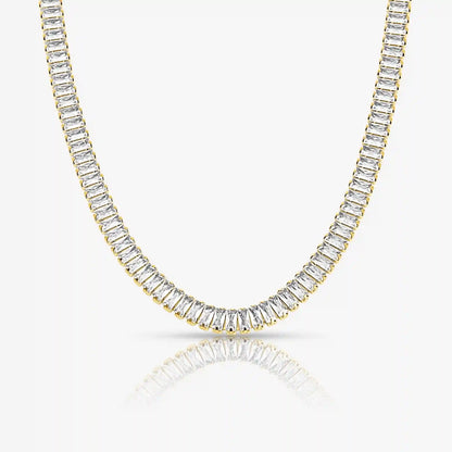 Frost Beam Tennis Choker Necklace