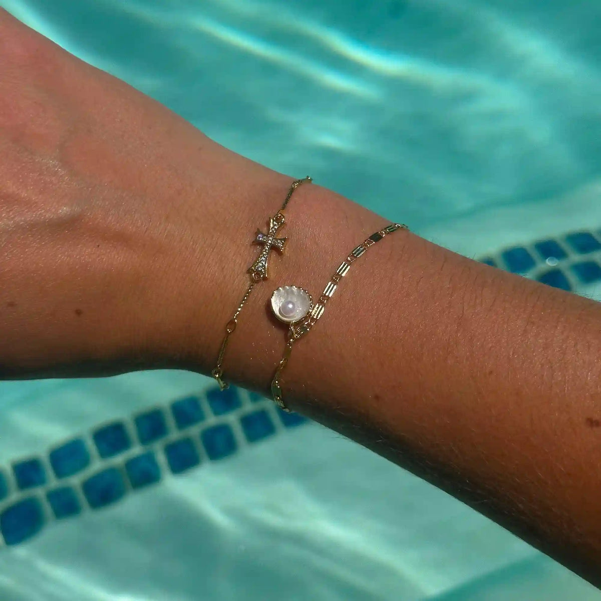 Double Cross Me Bracelet