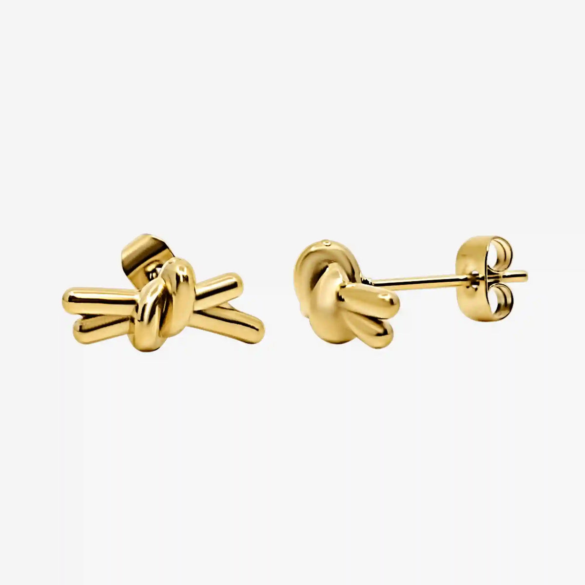 Knotty Babe Stud Earrings