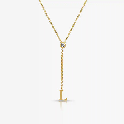 Love Letter Lariat Necklace