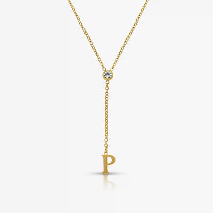 Love Letter Lariat Necklace