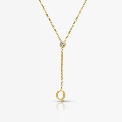 Love Letter Lariat Necklace