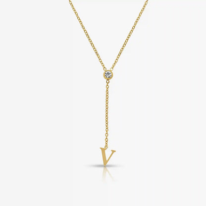 Love Letter Lariat Necklace