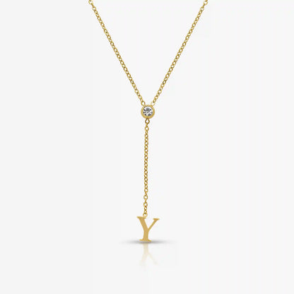 Love Letter Lariat Necklace