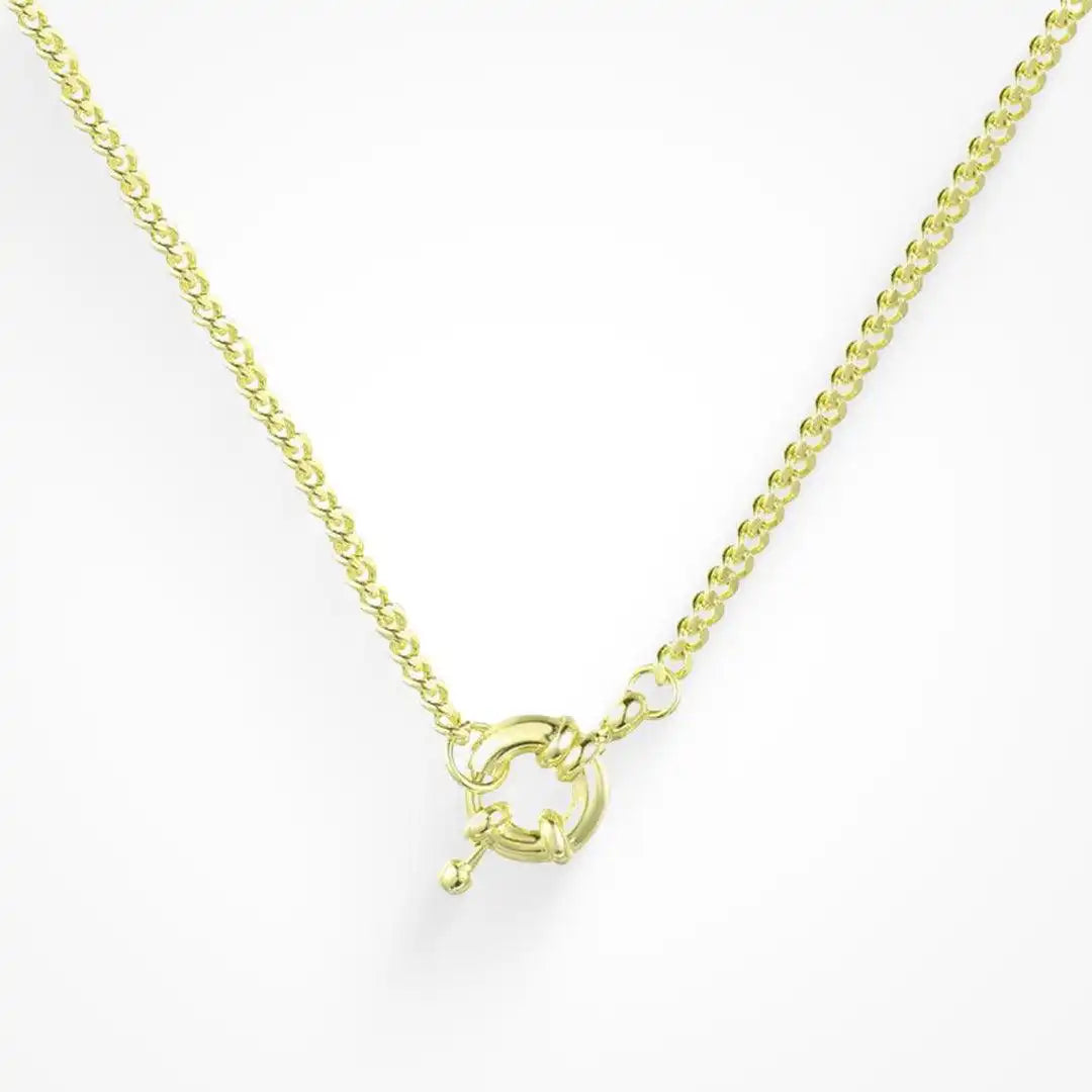 Locked In The Loop Necklace