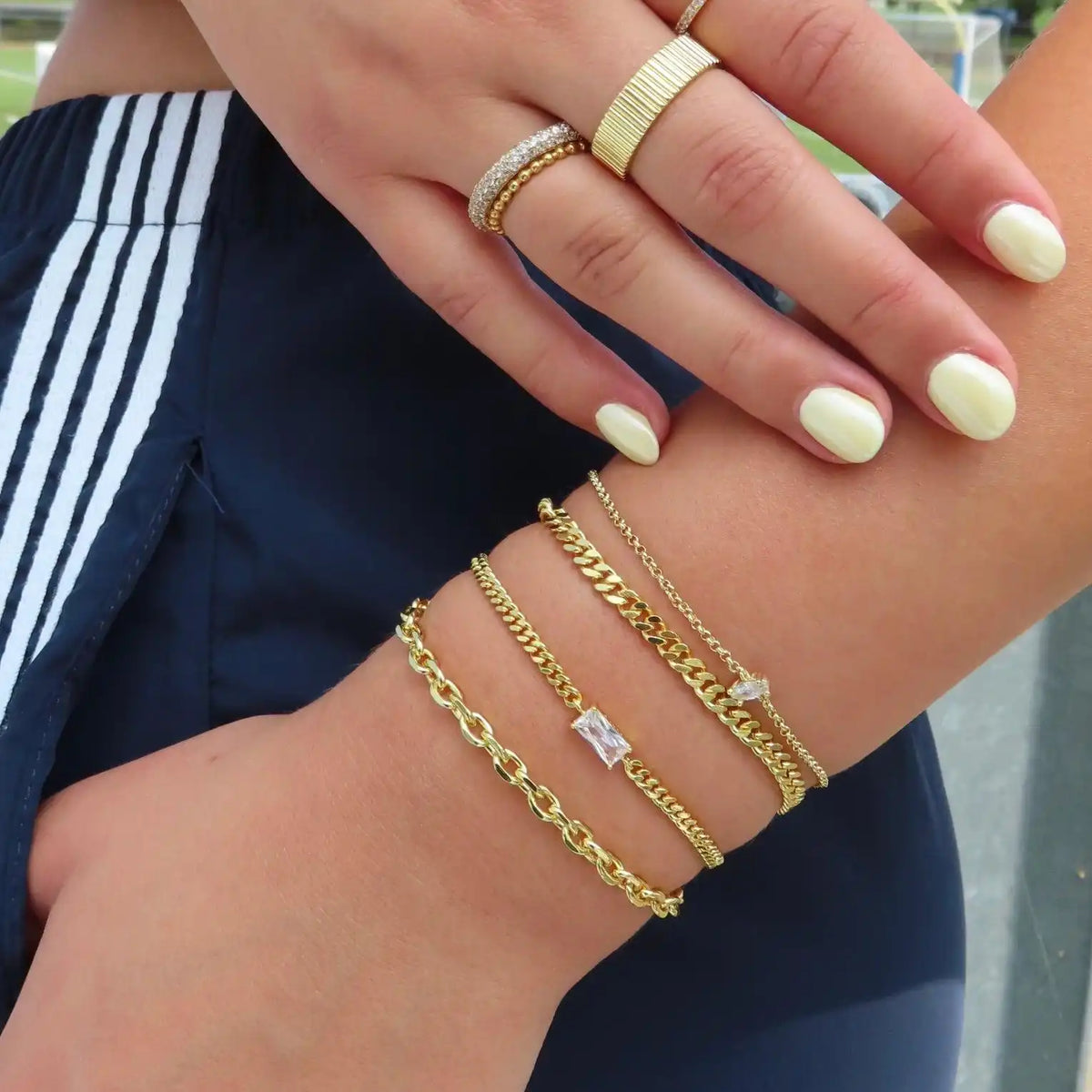 Gem Bar Bracelet