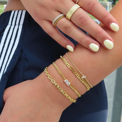 Gem Bar Bracelet