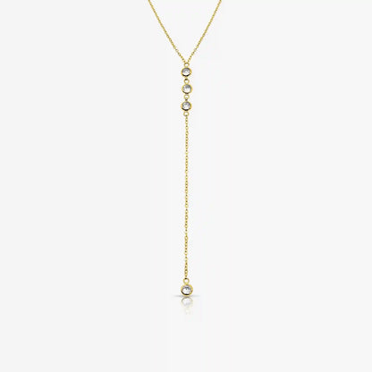 Touch of Glow Lariat Necklace