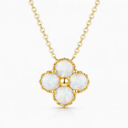 Opal Blossom Necklace