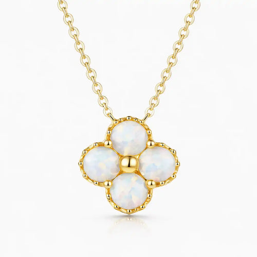 Opal Blossom Necklace