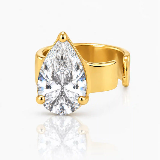 Legacy Pear Cut Ear Cuff