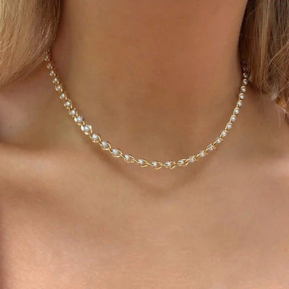 Dripping in Pearls Necklace