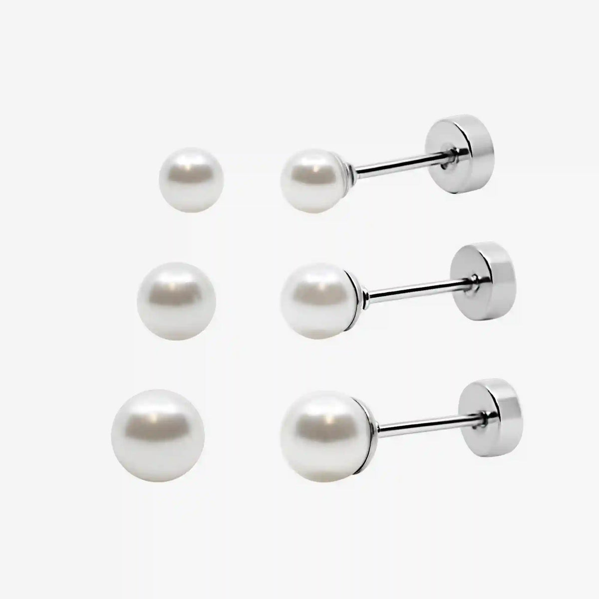 Lover Girl Flat Back Earring 3 Piece Set