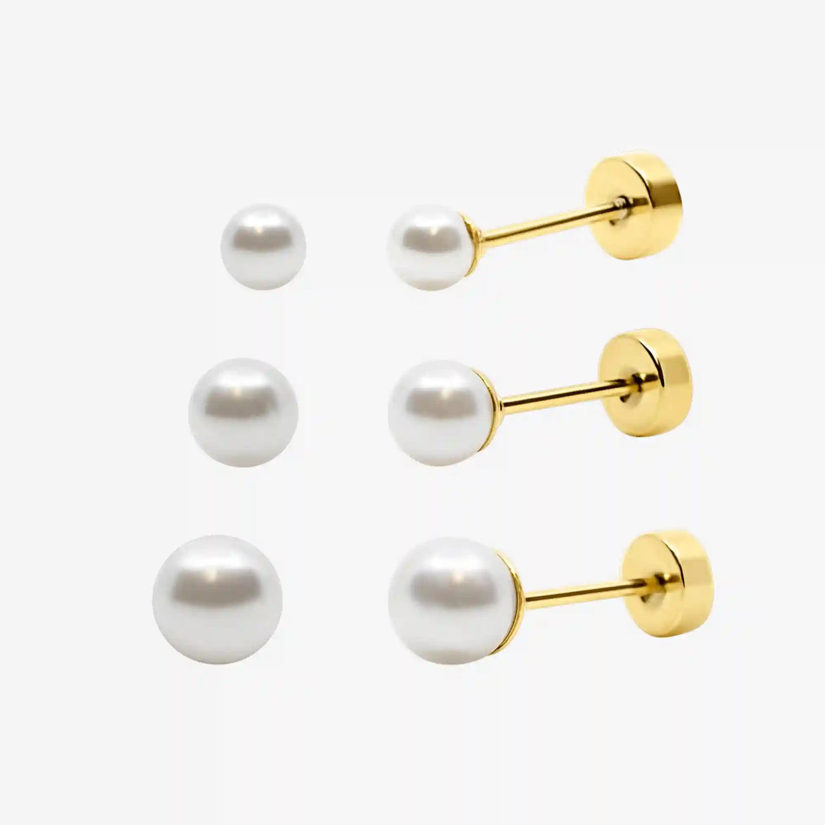 Flat Back Earrings Set Collection