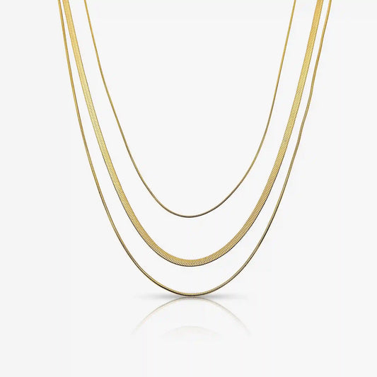 Queen Behaviour Triple Layered Necklace