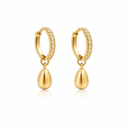Shimmer Tear Earrings