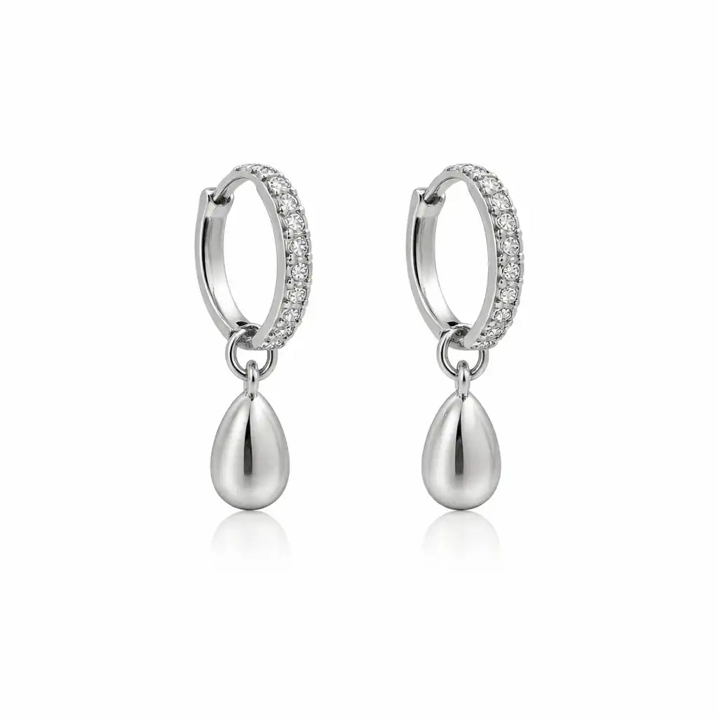Shimmer Tear Earrings