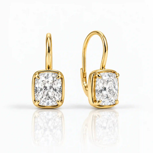 Headliner Square Cut Drop Earrings