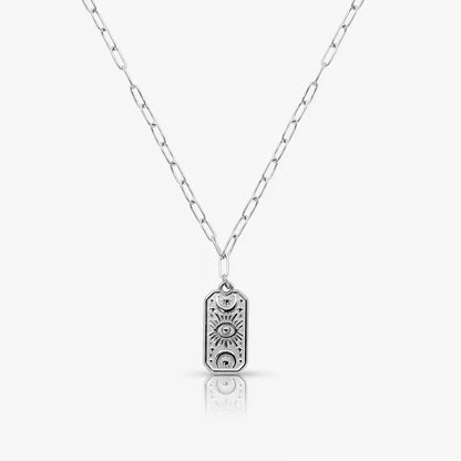 Lucky Eye Coin Necklace