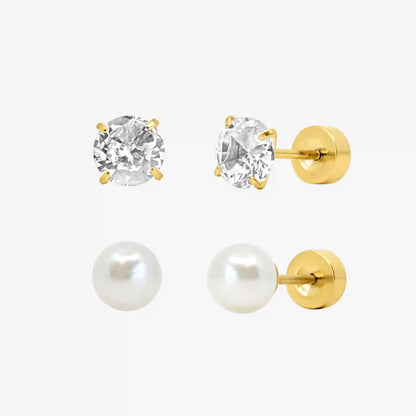 Flat Back Earrings Set Collection