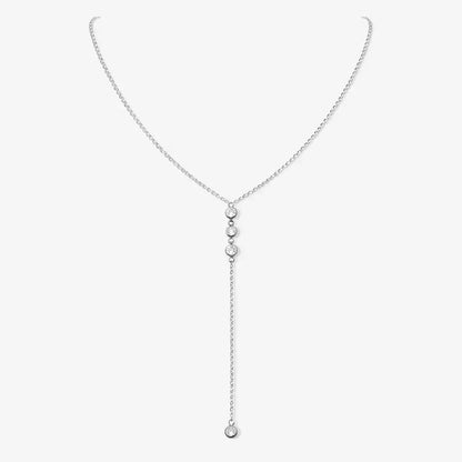 Touch of Glow Lariat Necklace
