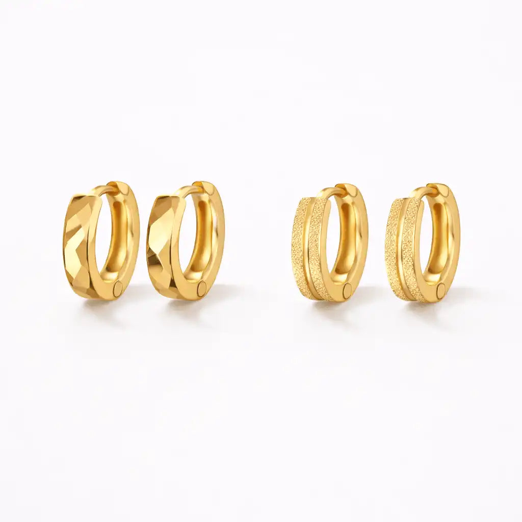Twice As Nice Hoop 2-Piece Earring Set