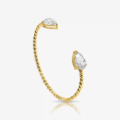 Twisted Spark Bangle