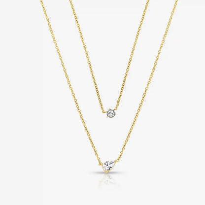 Whisper Shine Necklace 2 Piece Set